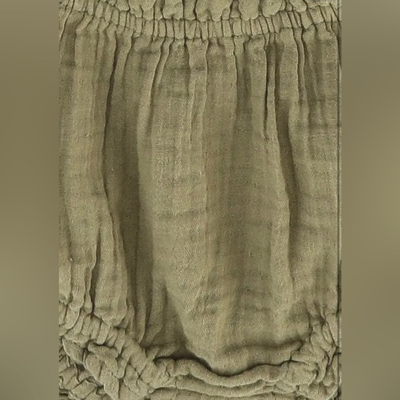 Sleeveless Button-Back Peplum Top and Bloomers Set 12-18M - Picture 4 of 13